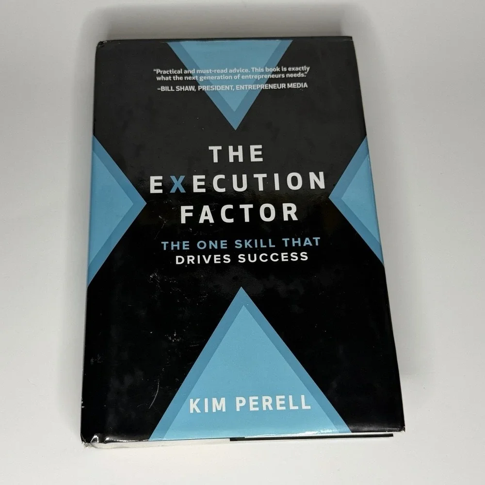 The Execution Factor Kim Perell Hardcover Book Business Entrepreneurship Success